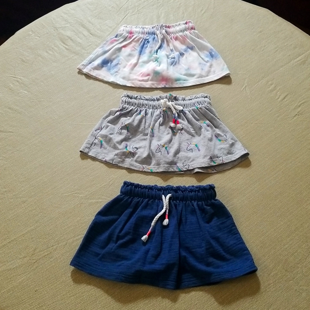 ❣5 for $25 Sale❣ Bundle of 3 Skirts With Hidden Shorts